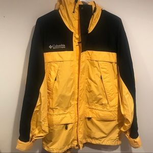 Men’s Columbia Parka Yellow/Black - S